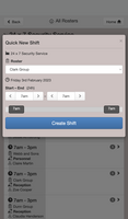 WorkRoster mobile screenshot