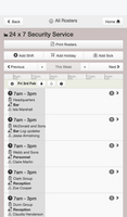 WorkRoster mobile screenshot