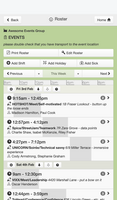 WorkRoster mobile screenshot