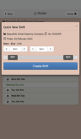 WorkRoster mobile screenshot