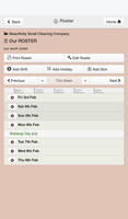 WorkRoster mobile screenshot