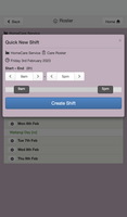 WorkRoster mobile screenshot