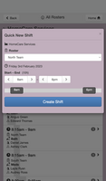 WorkRoster mobile screenshot