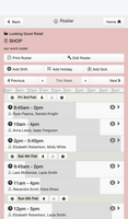 WorkRoster mobile screenshot