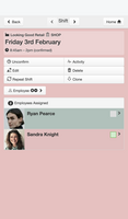 WorkRoster mobile screenshot