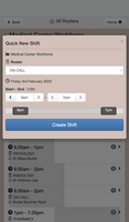 WorkRoster mobile screenshot