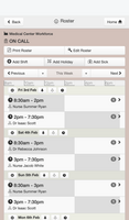 WorkRoster mobile screenshot