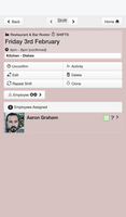 WorkRoster mobile screenshot