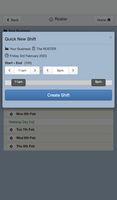 WorkRoster mobile screenshot