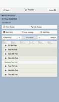 WorkRoster mobile screenshot