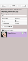 WorkRoster mobile screenshot