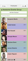 WorkRoster mobile screenshot