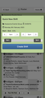 WorkRoster mobile screenshot