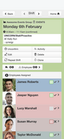 WorkRoster mobile screenshot