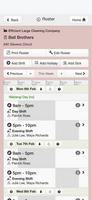 WorkRoster mobile screenshot