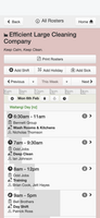 WorkRoster mobile screenshot