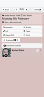 WorkRoster mobile screenshot
