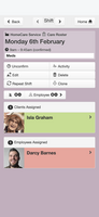 WorkRoster mobile screenshot