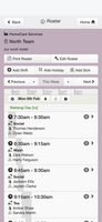 WorkRoster mobile screenshot