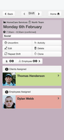 WorkRoster mobile screenshot