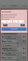 WorkRoster mobile screenshot