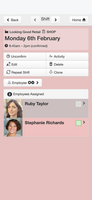 WorkRoster mobile screenshot