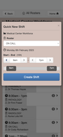 WorkRoster mobile screenshot