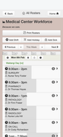 WorkRoster mobile screenshot