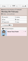 WorkRoster mobile screenshot