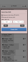 WorkRoster mobile screenshot