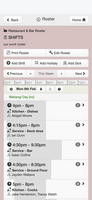 WorkRoster mobile screenshot