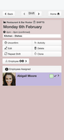 WorkRoster mobile screenshot