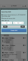 WorkRoster mobile screenshot