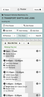 WorkRoster mobile screenshot
