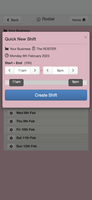 WorkRoster mobile screenshot