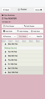 WorkRoster mobile screenshot