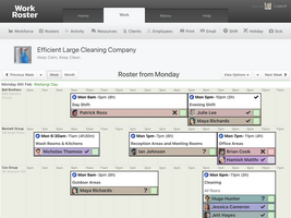 WorkRoster screenshot