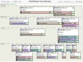 WorkRoster screenshot