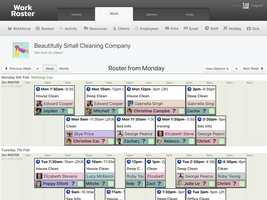WorkRoster screenshot