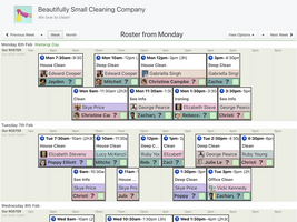 WorkRoster screenshot