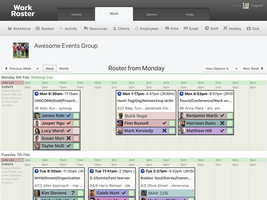 WorkRoster screenshot