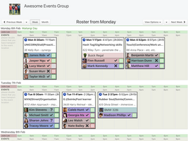 WorkRoster screenshot