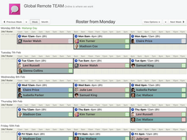 WorkRoster screenshot