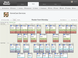 WorkRoster screenshot