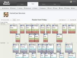 WorkRoster screenshot