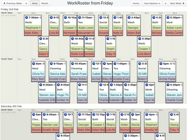 WorkRoster screenshot