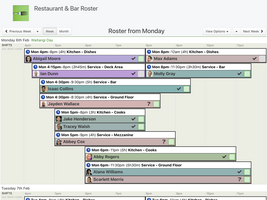 WorkRoster screenshot