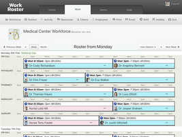 WorkRoster screenshot
