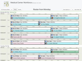 WorkRoster screenshot