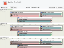 WorkRoster screenshot